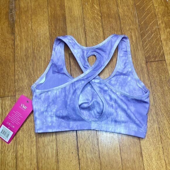 YMI Performance Sports Bra (Lavender) - Picture 2 of 5